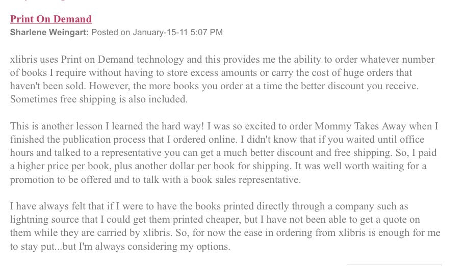 Print on Demand
